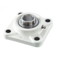 SUCF206 30mm Bore Thermoplastic Stainless Steel 4 Bolt Square Housing Unit Bearing (TF206)