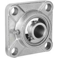 SSUCF207 35mm Bore Stainless Steel 4 Bolt Square Housing Unit Bearing (SF207)