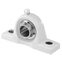 SUCP204 20mm Bore Thermoplastic Stainless Steel 2 Bolt Pillow Block Housing Unit Bearing (TP204)